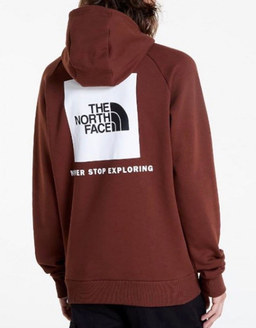 The North Face Red Box hoodie dark oak