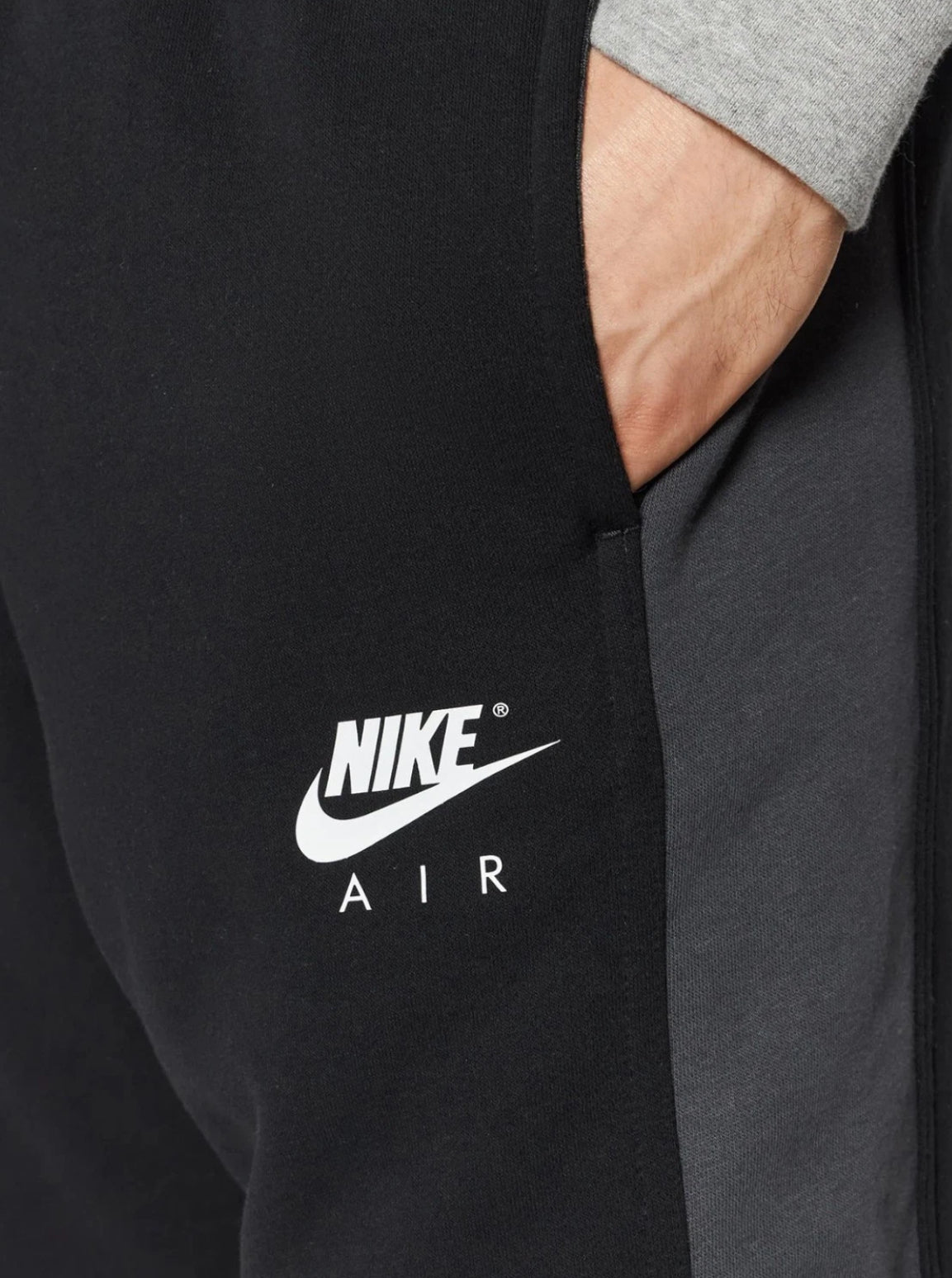 Nike Air Heritage Tracksuit Black & Grey
