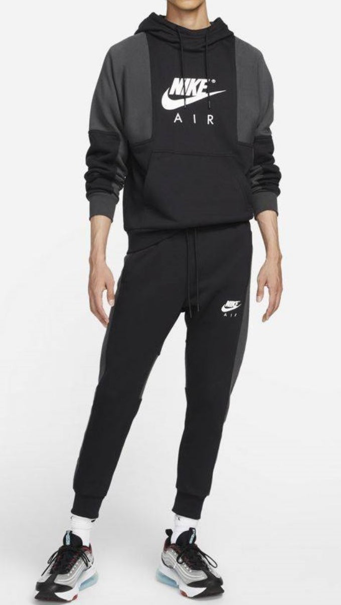 Nike Air Heritage Tracksuit Black & Grey
