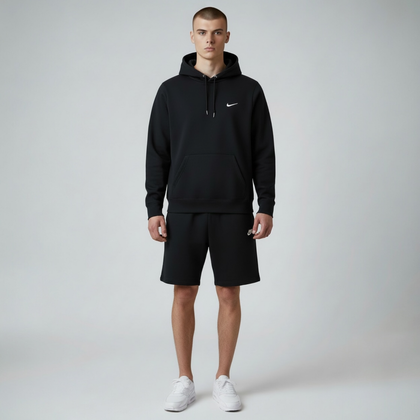 Nike Club Black Hoodie