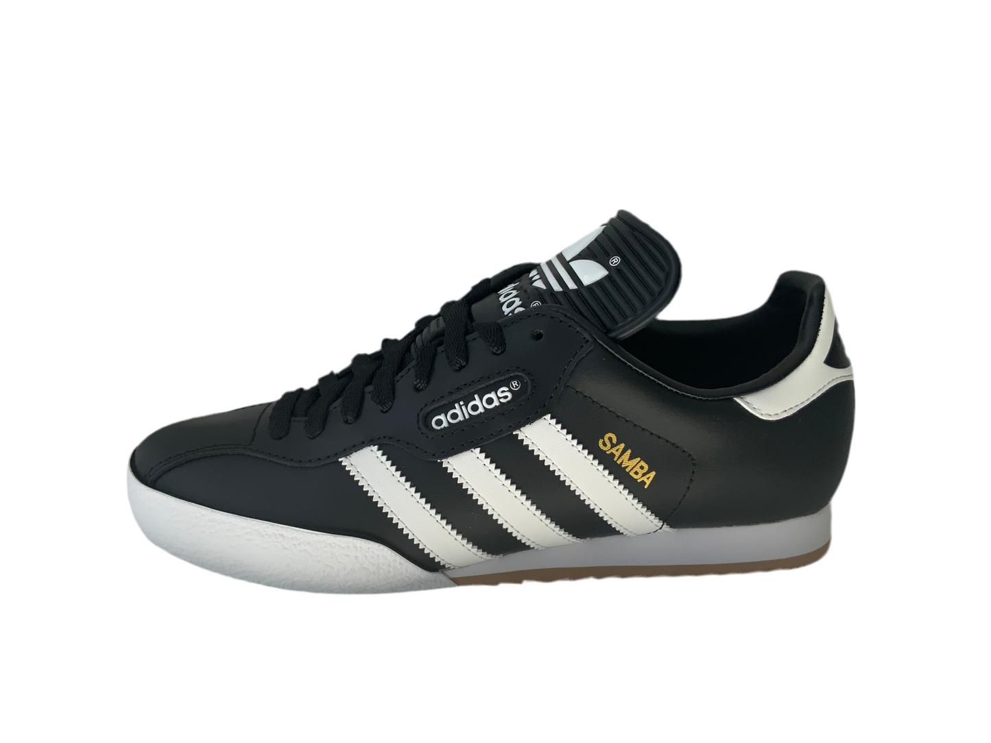 ADIDAS MENS SAMBA SUPER LEATHER TRAINER BLACK 019099
