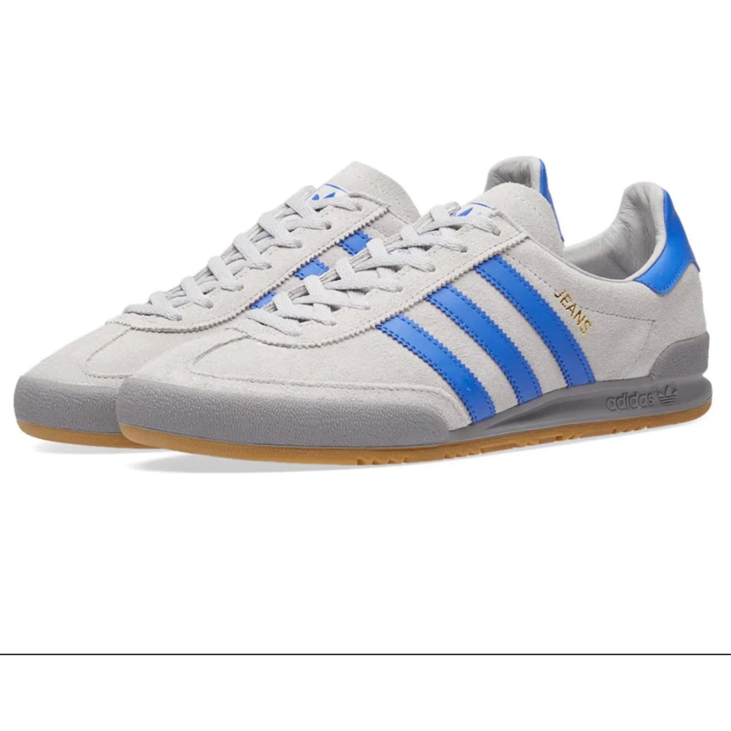 Adidas Original Jean Blue & Grey suede