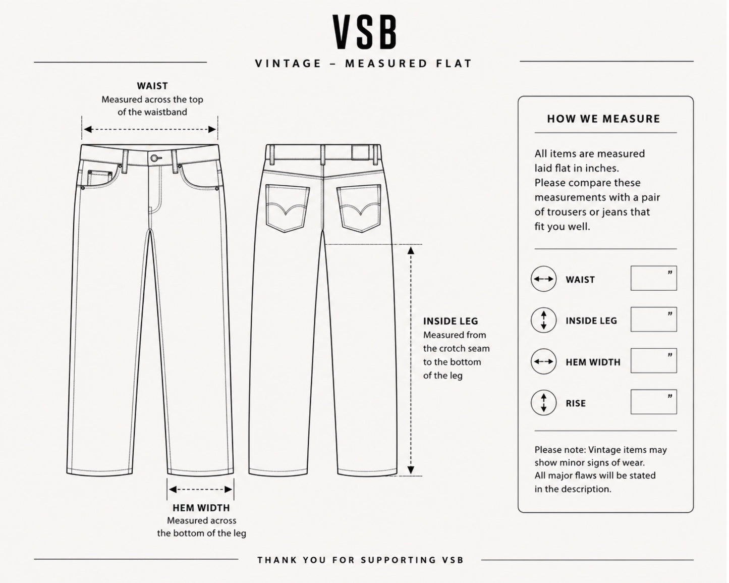 RED KAP Vintage Trousers