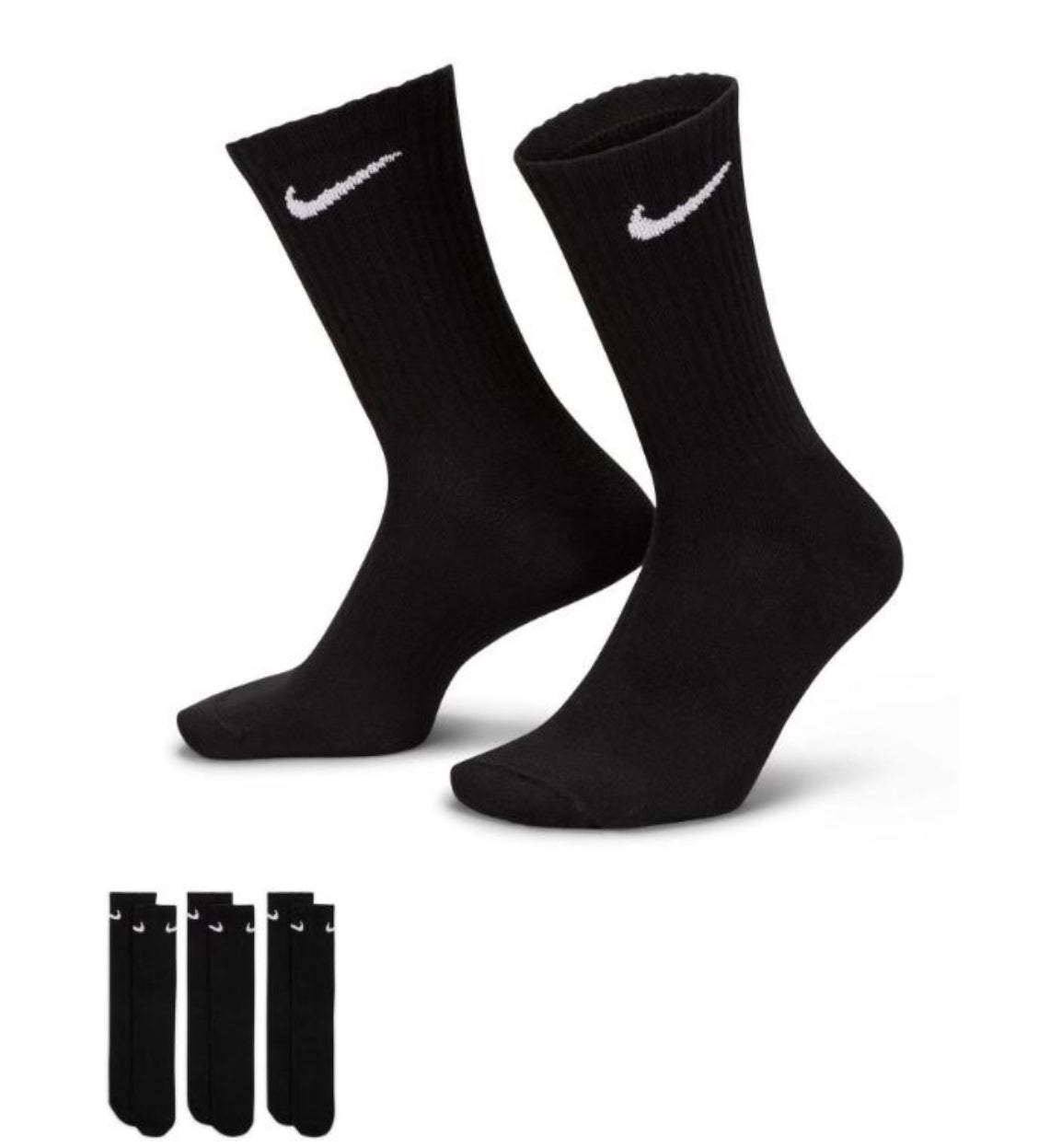 Nike Everyday 3 pack Cushioned socks