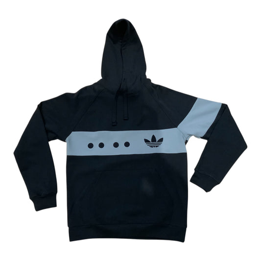Adidas Navy Hoodie with Light Blue Detail – BCI Cotton
