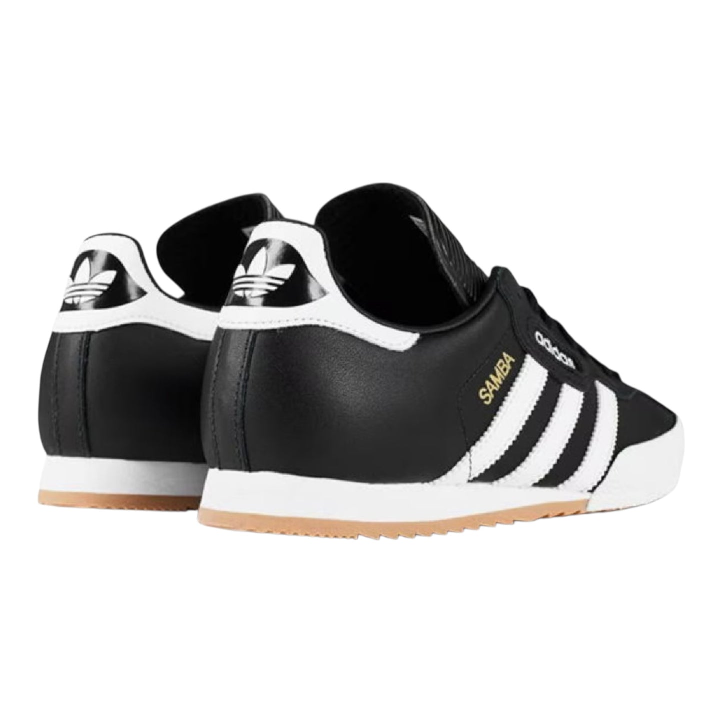 ADIDAS MENS SAMBA SUPER LEATHER TRAINER BLACK 019099