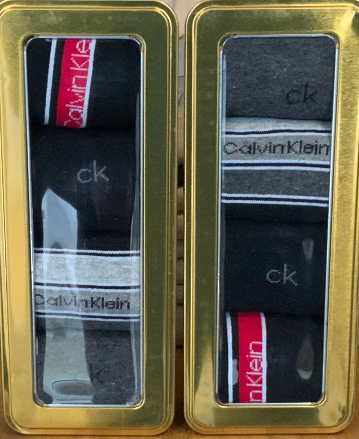 CALVIN KLEIN 4 PAIRS SOCKS GIFT SET mix