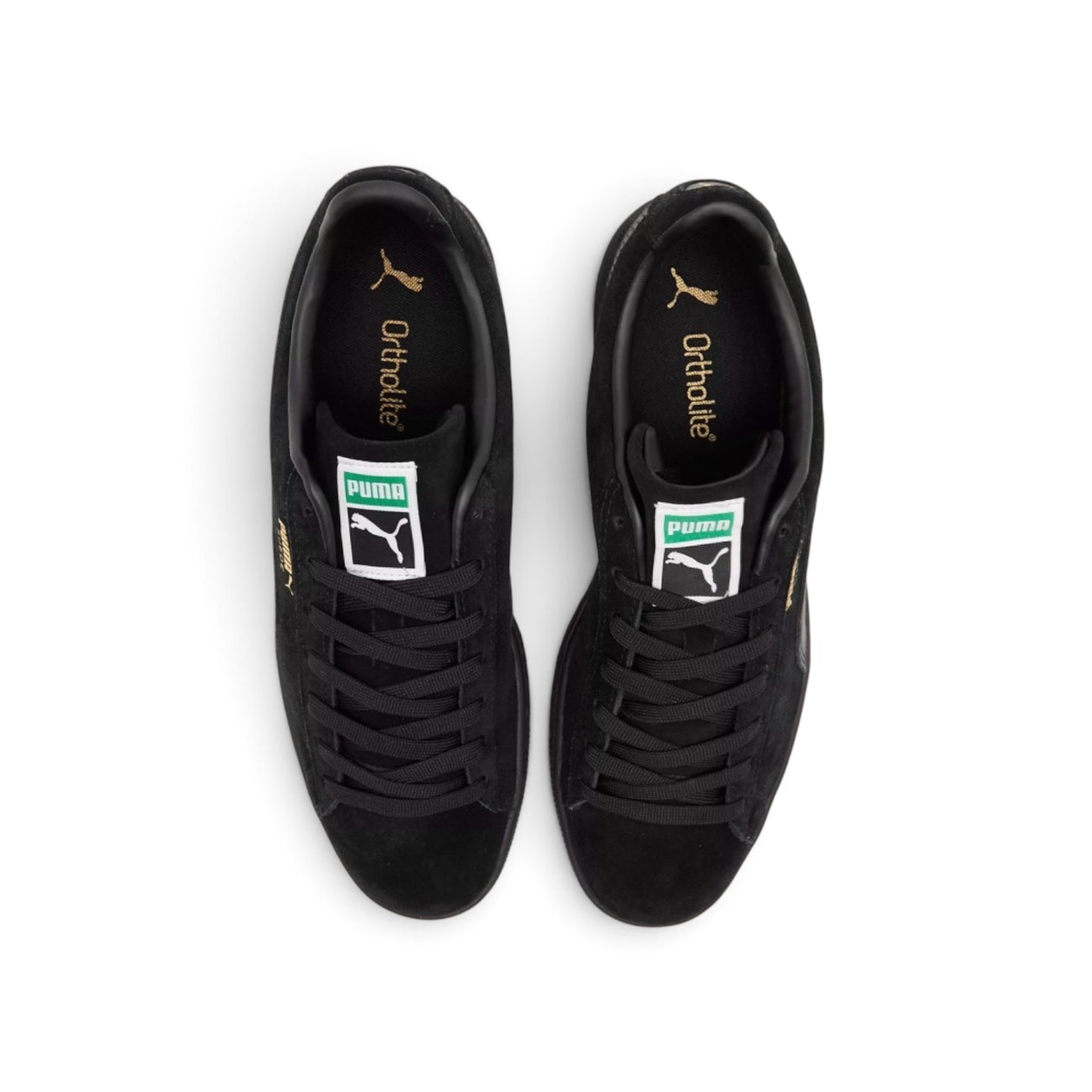 Puma Suede Classic black trainers
