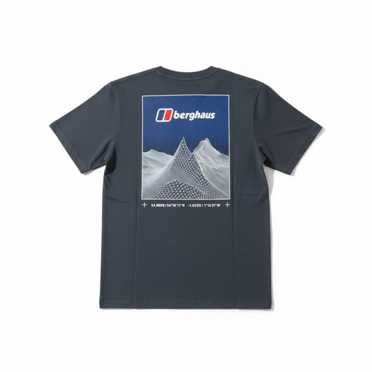 Berghaus Pinnacle T-shirt dark grey.