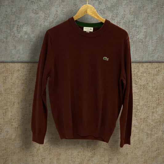 Lacoste crew neck jumper