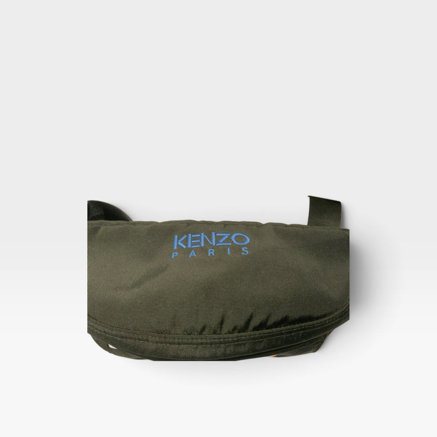 KENZO Kampus Tiger Embroidered Belt Bag – Black / Multicolour – A, Grade