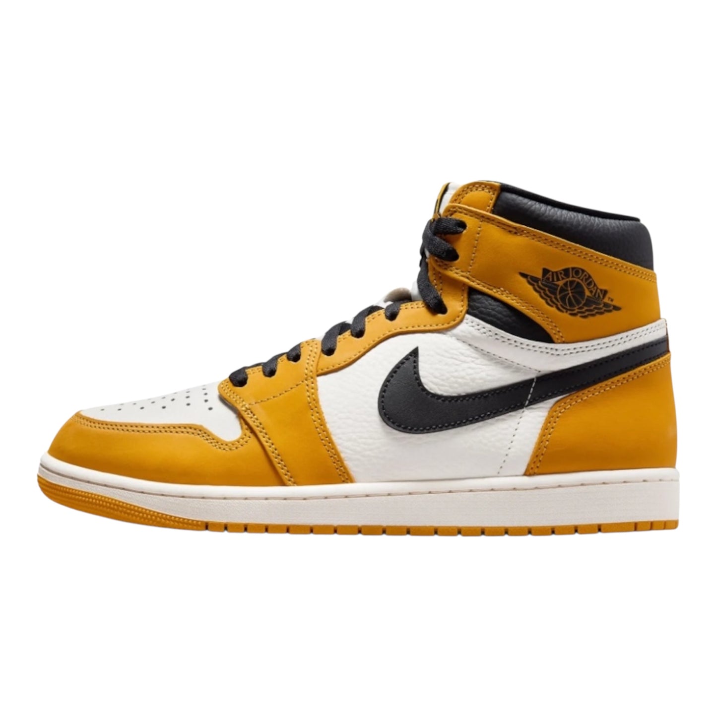 Nike Air Jordan 1 OG High top Black/ Yellow/ White