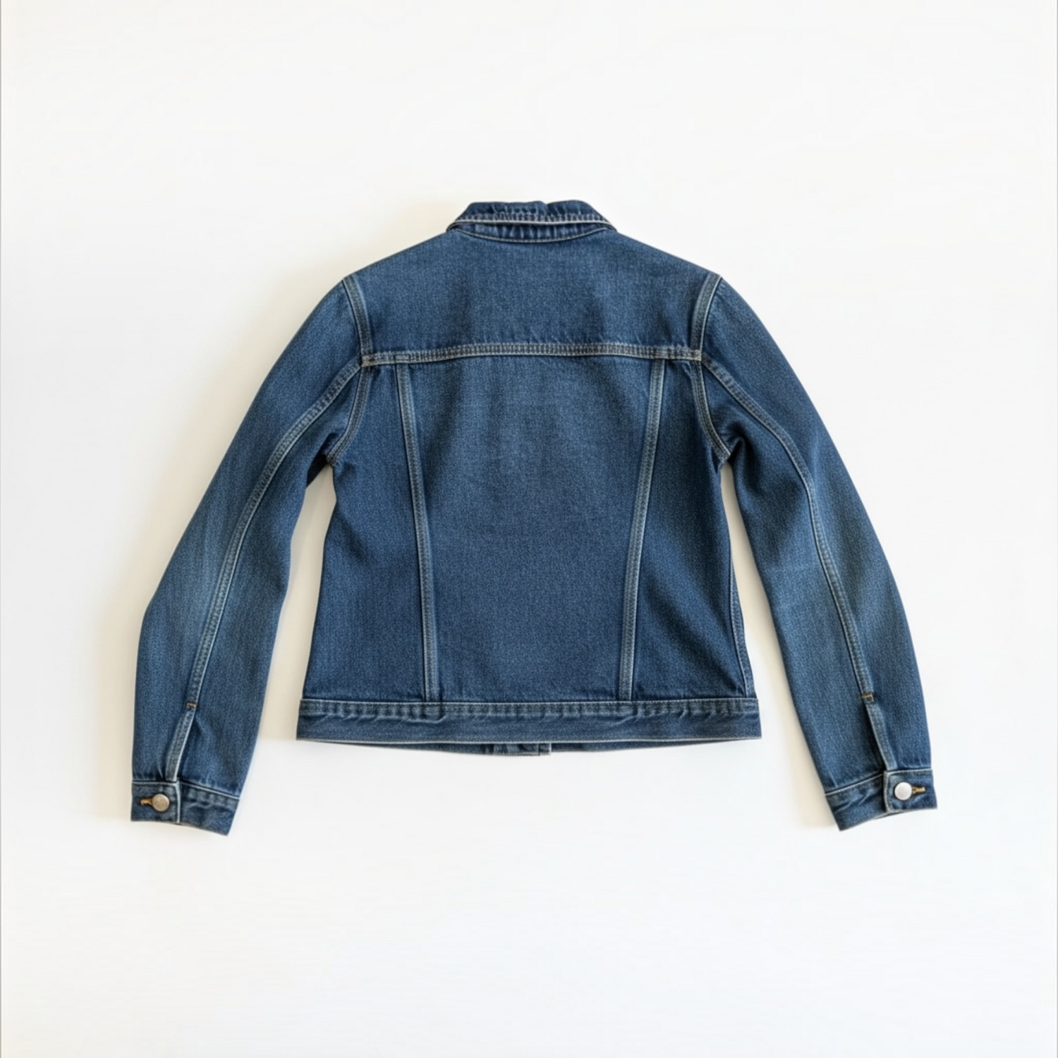 Vintage Tommy Hilfiger denim jacket 2001 blue back