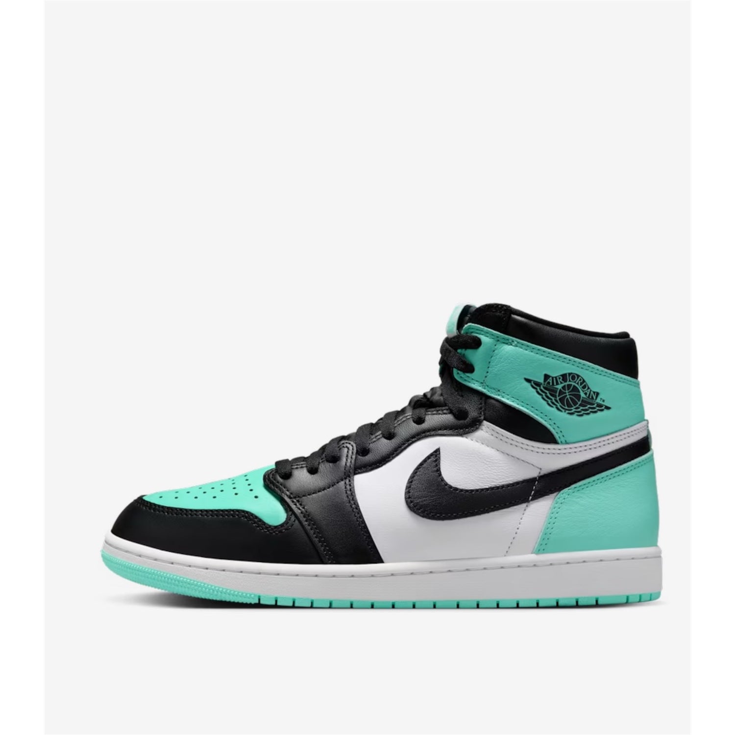 Air Jordan 1 Retro High OG Green Glow side view DZ5485-130