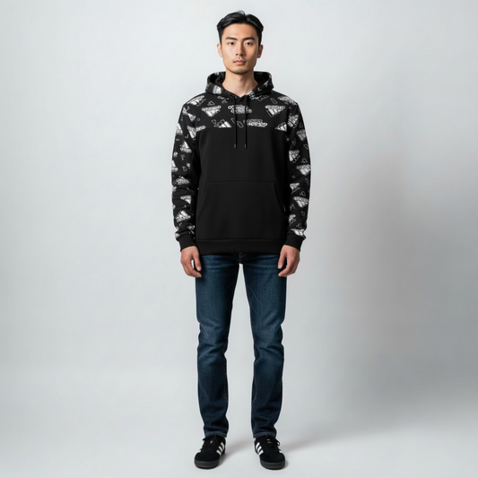 Adidas Essentials GFX Overhead Hoodie