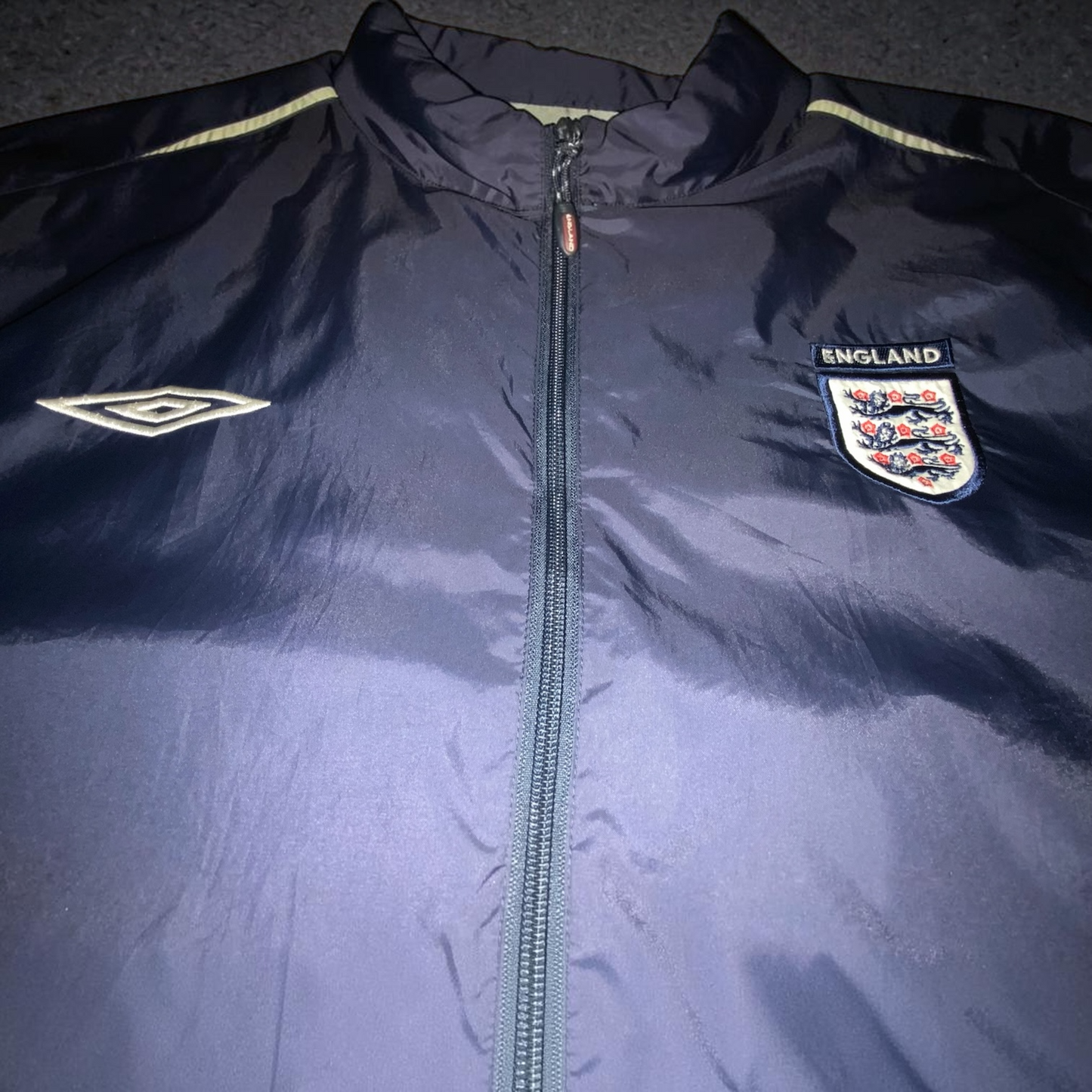 Umbro Vintage England Football Jacket – c. 1999–2001