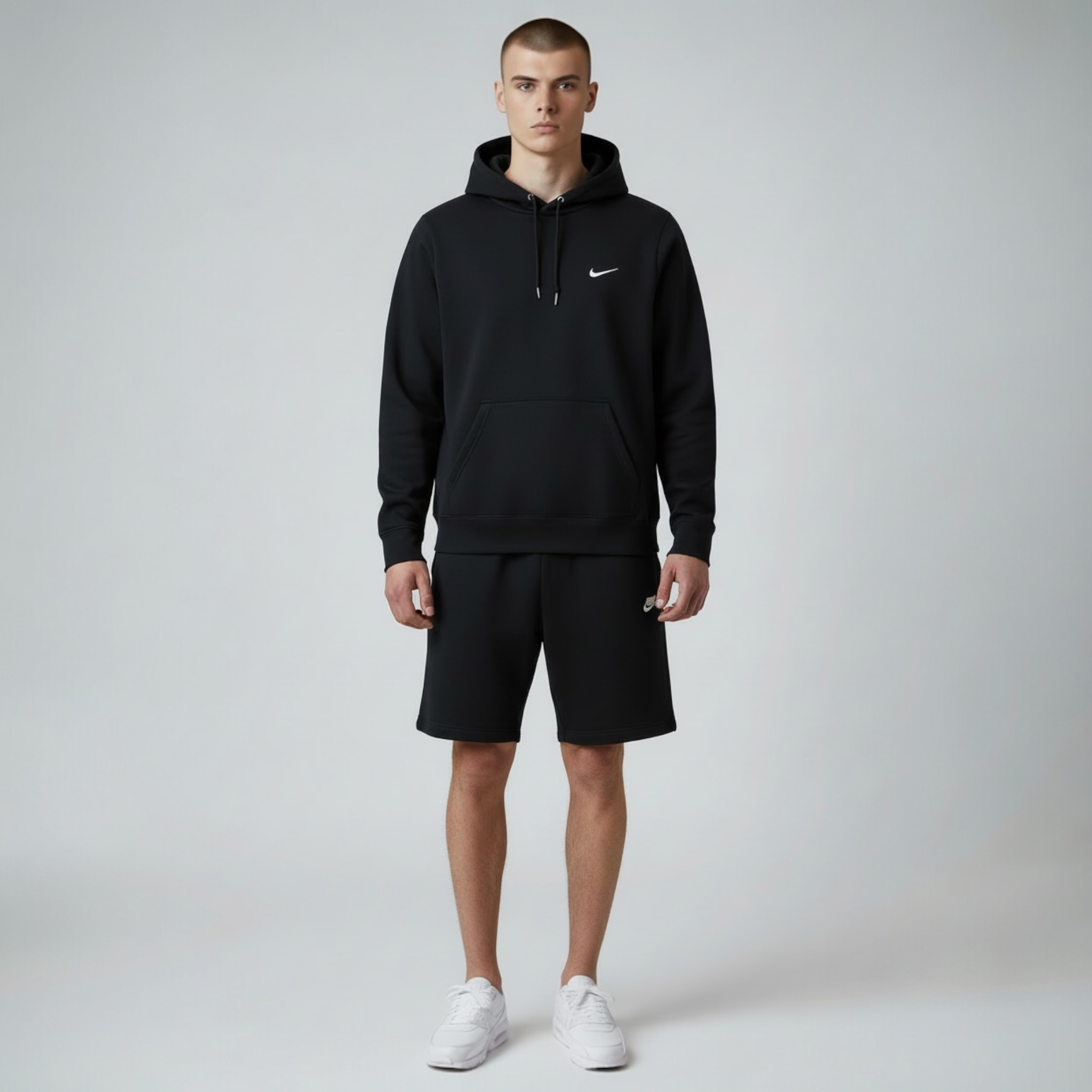 Nike Club Black Hoodie