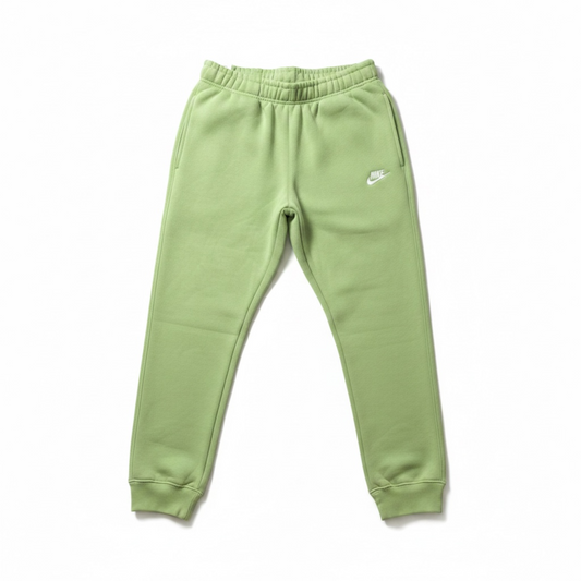 Nike Essential Joggers – Men’s Cotton Fleece Pants | A Refined Off-Duty Essential (Pistachio, Navy, Beige)