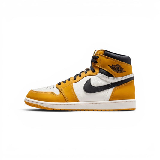 Nike Air Jordan 1 OG High top Black/ Yellow/ White