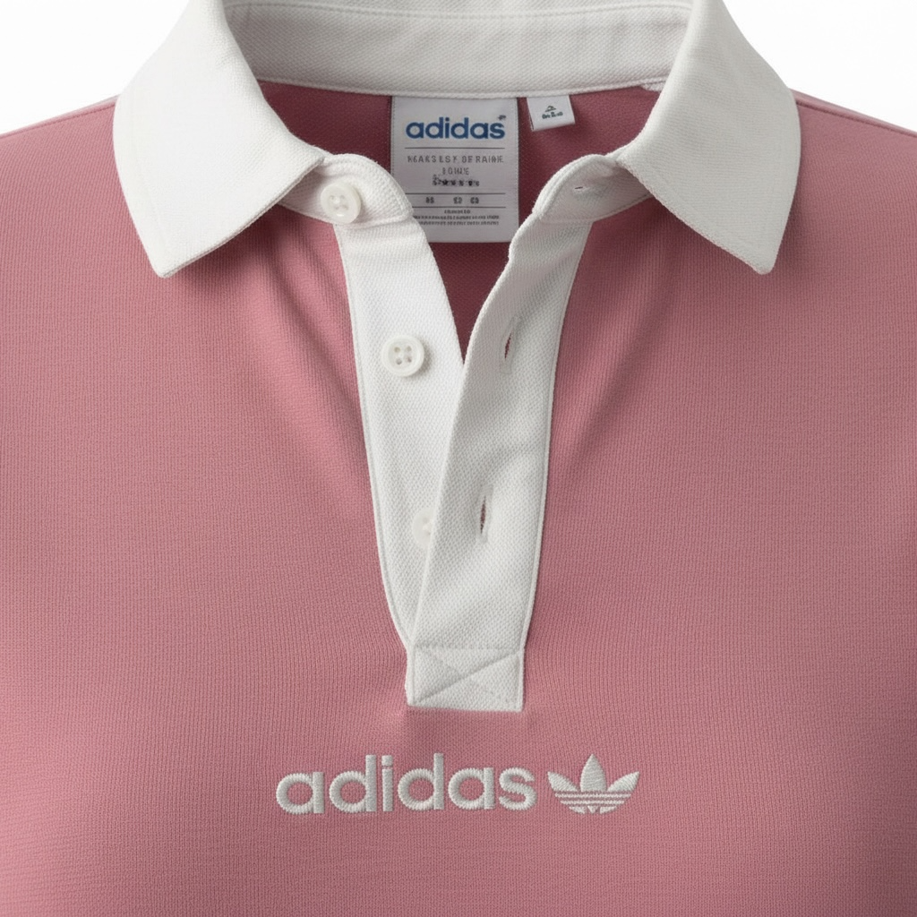 Adidas Women’s Long Sleeve Polo Top –