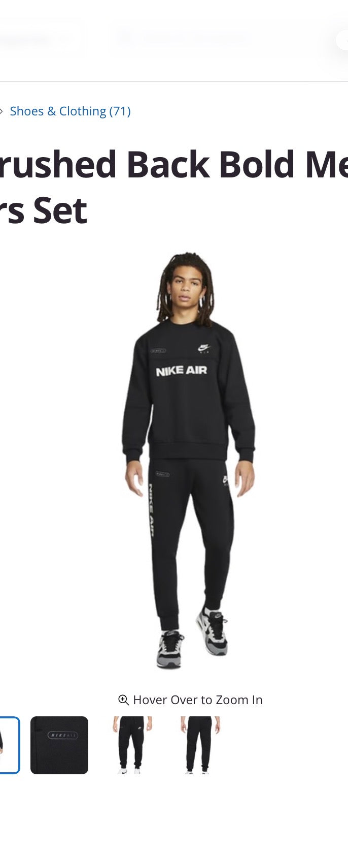 Nike Air Bold Crewneck Tracksuit