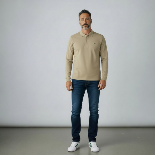 Lacoste long sleeve Polo top