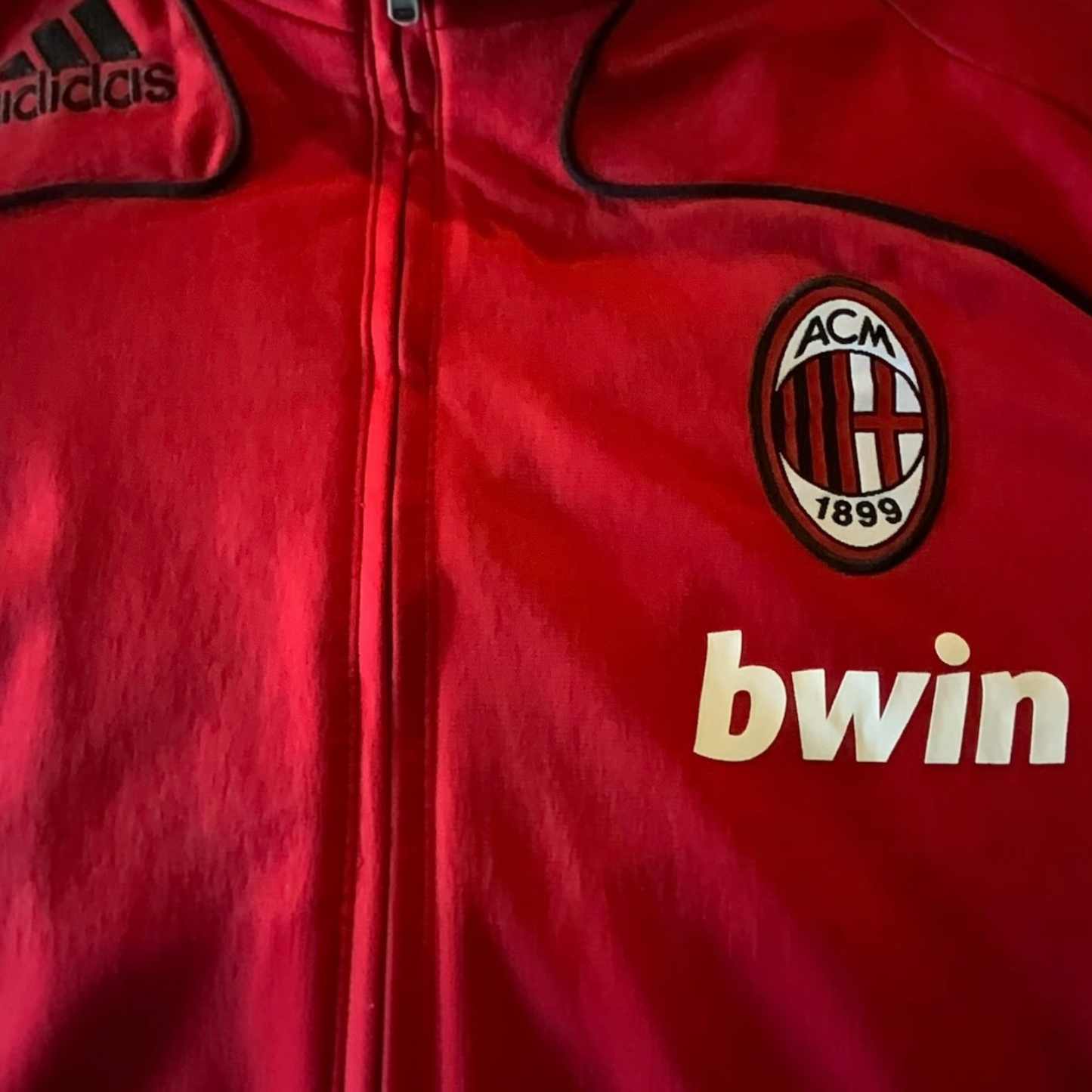 Adidas Vintage AC Milan Bwin Track Jacket – 2008