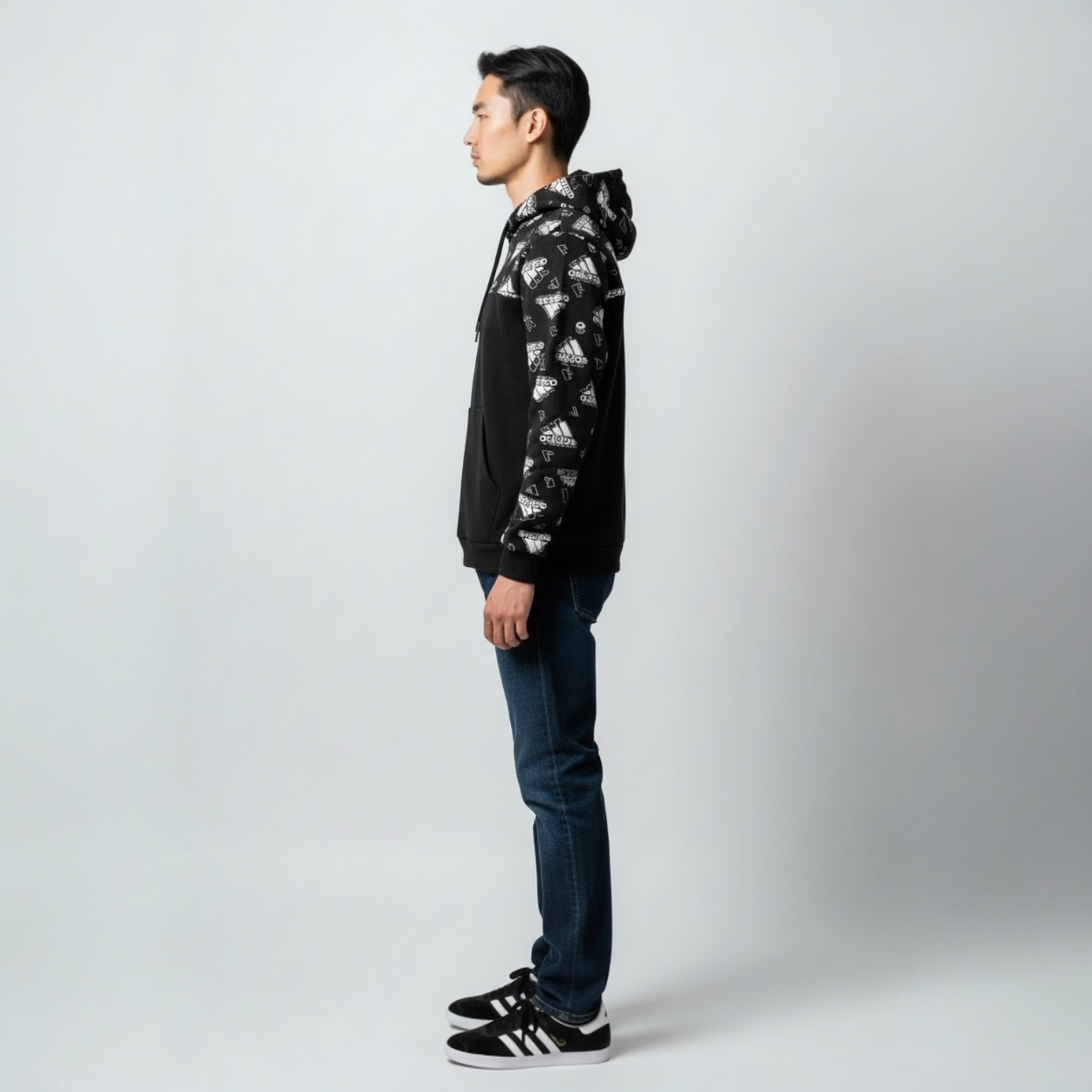 Adidas Essentials GFX Overhead Hoodie