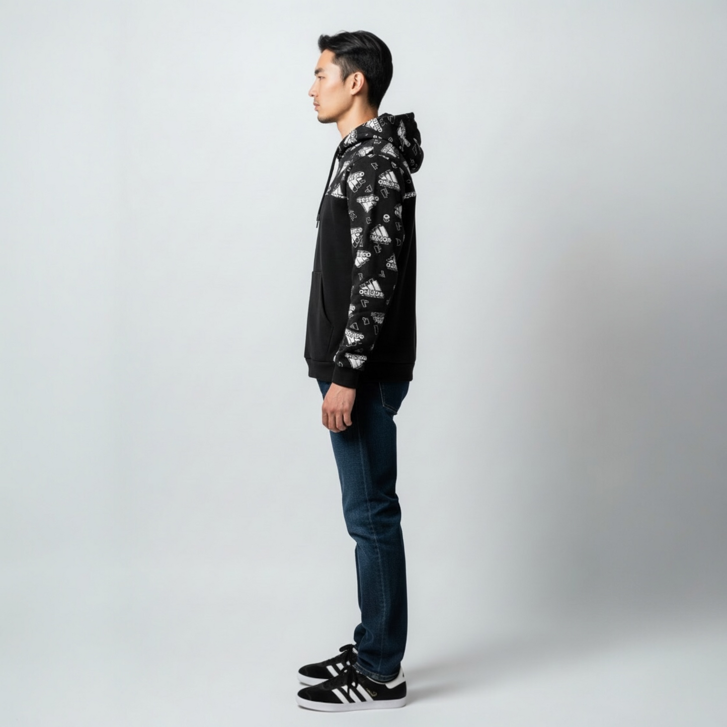 Adidas Essentials GFX Overhead Hoodie