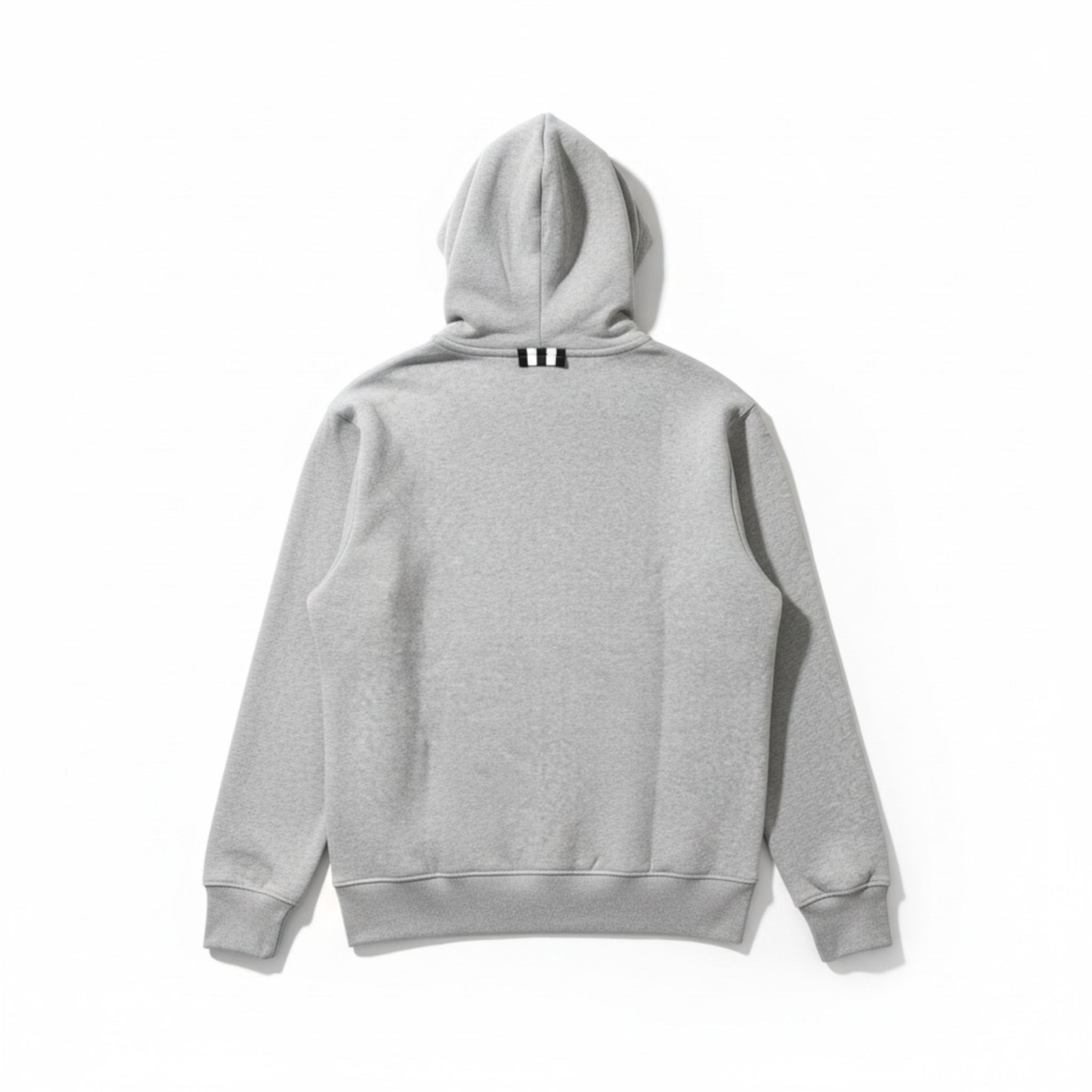 adidas Originals Men's Trefoil Fleece Zip Hoodie- Heather