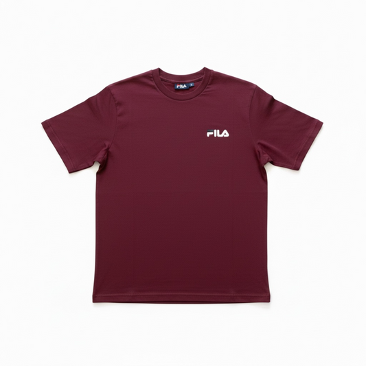 FILA  Chest Logo T-Shirt – A Classic Cotton Essential