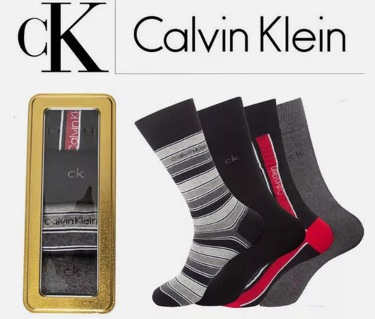 CALVIN KLEIN 4 PAIRS SOCKS GIFT SET mix