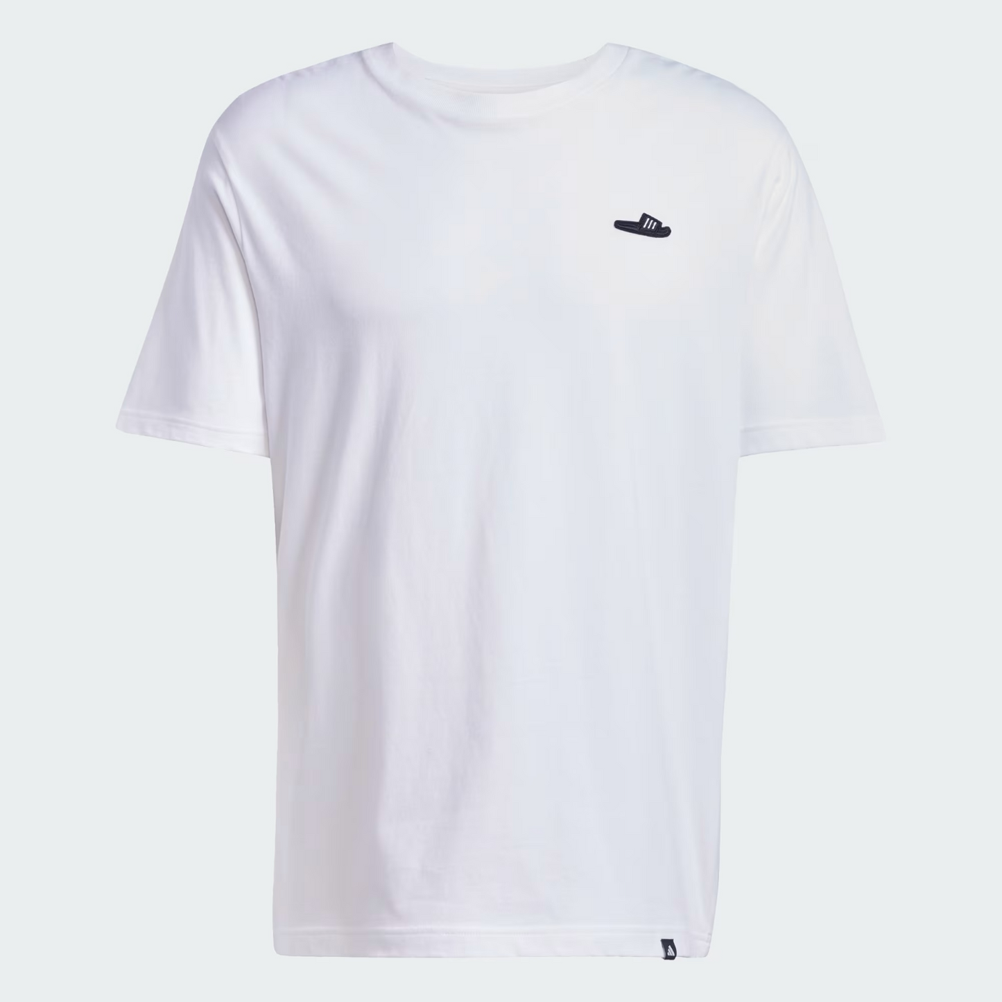 Adidas SOFT COTTON T-SHIRT WITH AN ADIDAS SLIDES GRAPHIC.