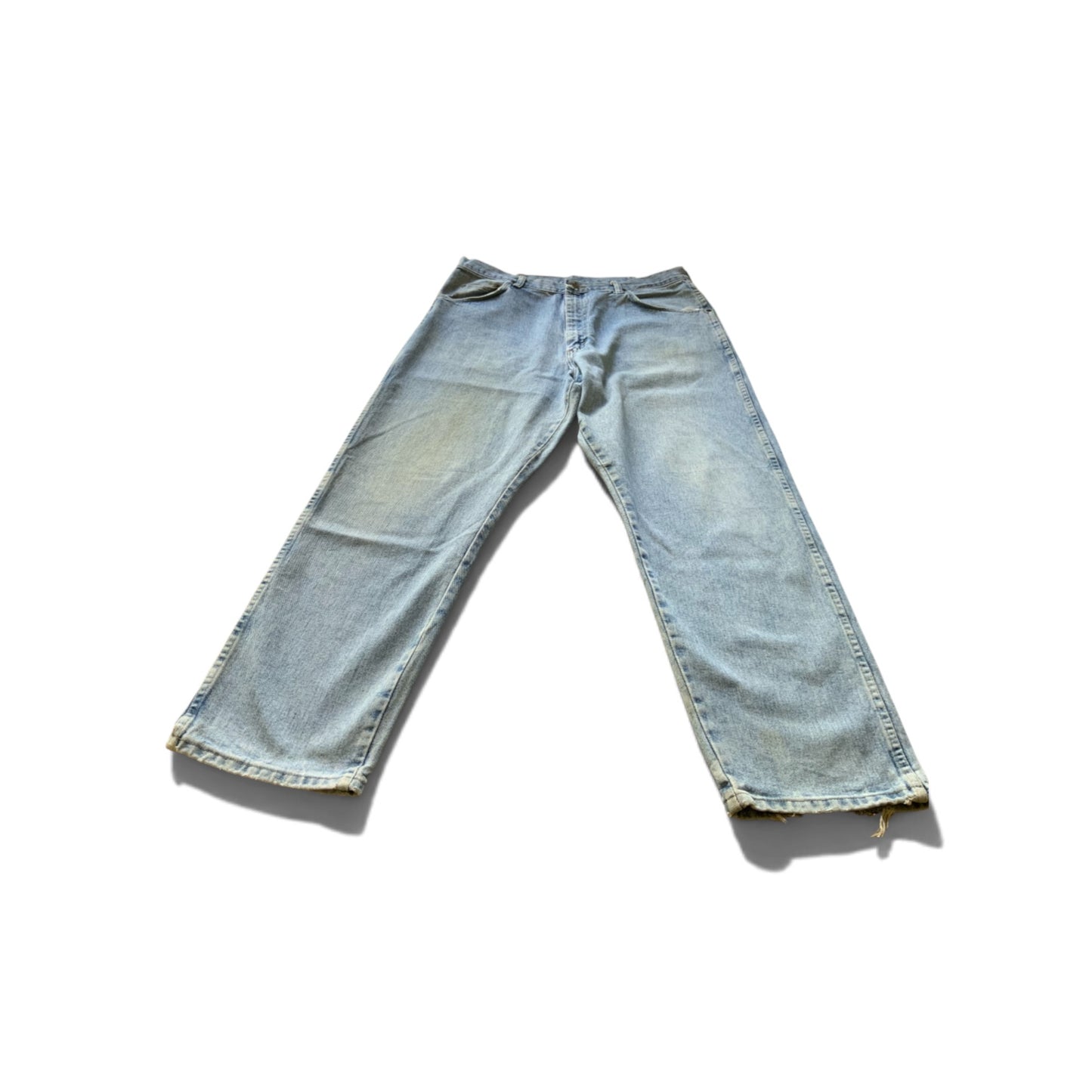 Vintage Wrangler Authentic Jeans – Light Wash Denim 1990