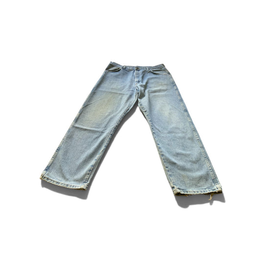 Vintage Wrangler Authentic Jeans – Light Wash Denim 1990