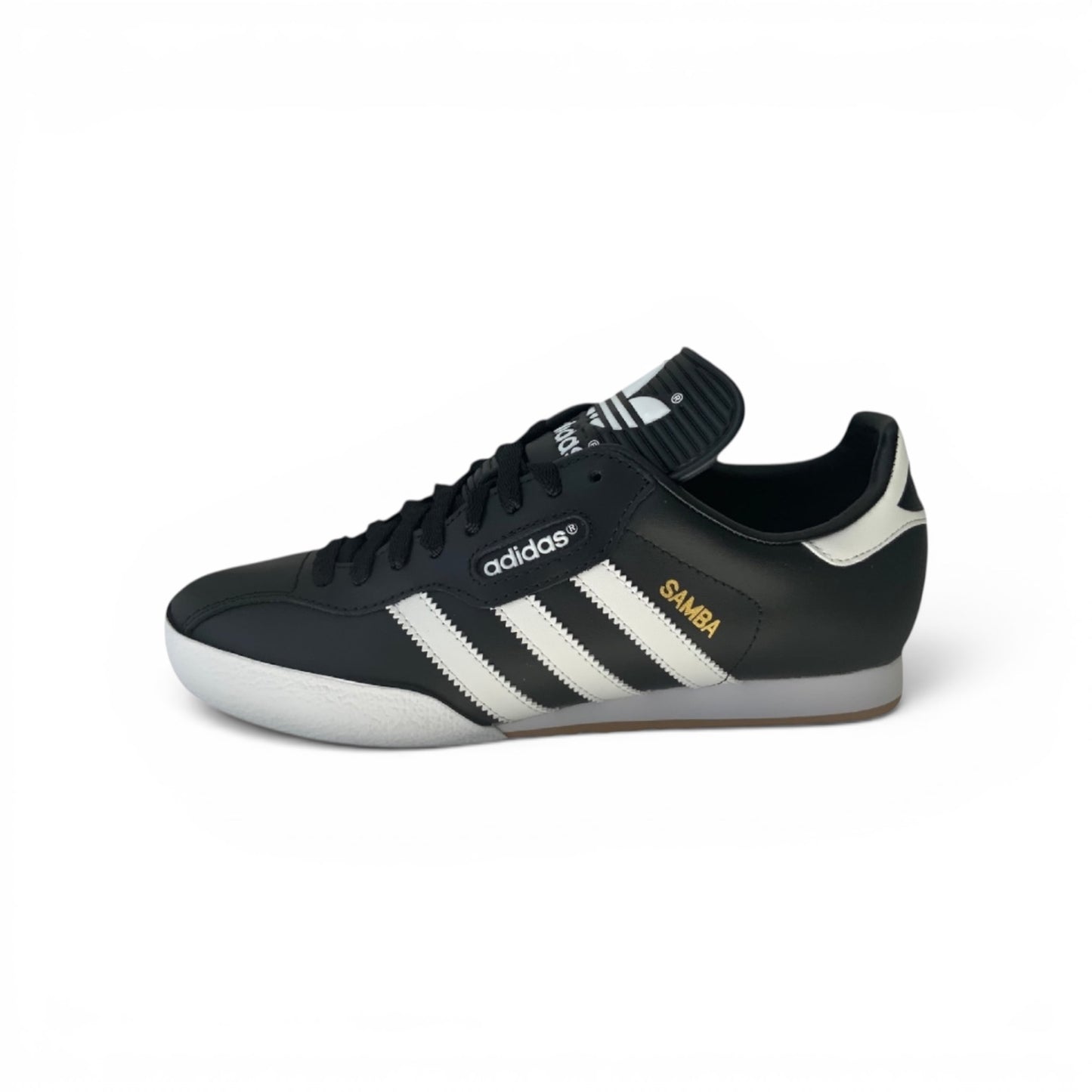 ADIDAS MENS SAMBA SUPER LEATHER TRAINER BLACK 019099