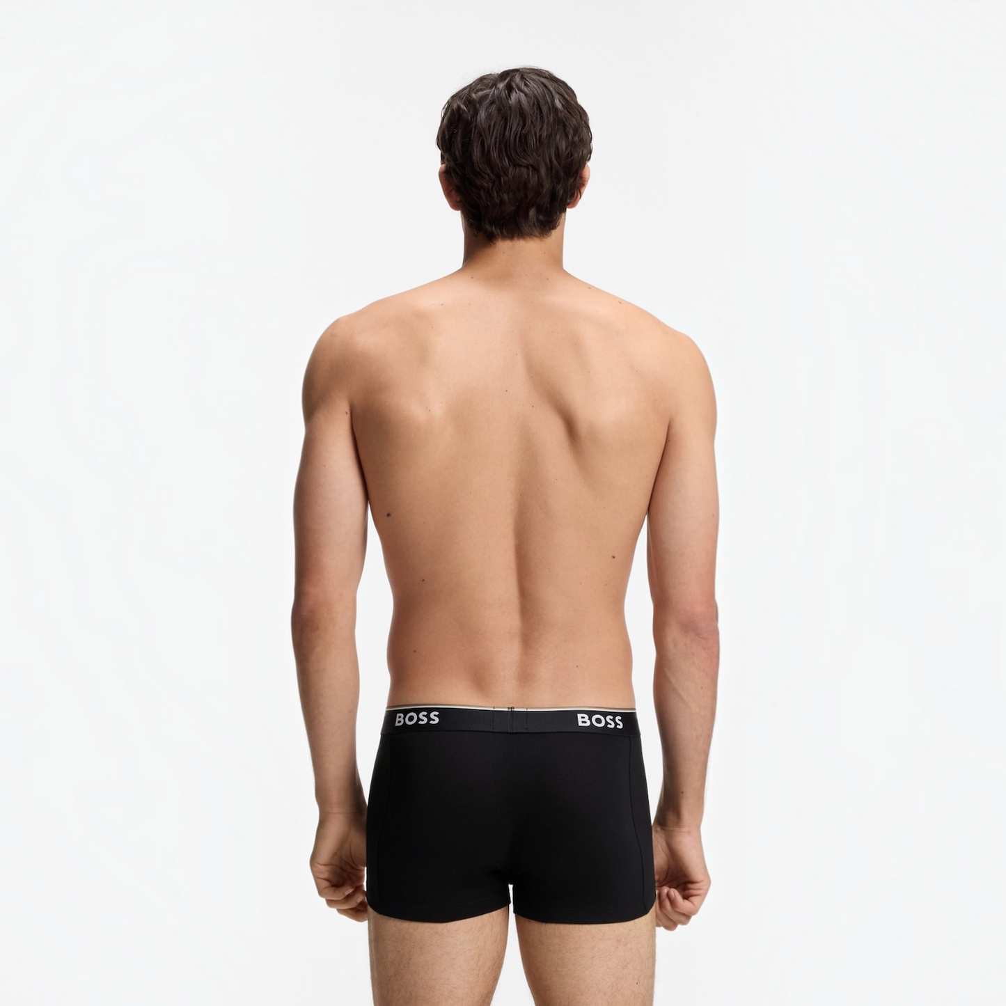 BOSS Men’s 3-Pack Black Trunks