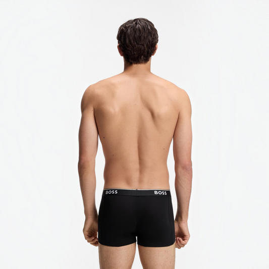 BOSS Men’s 3-Pack Black Trunks
