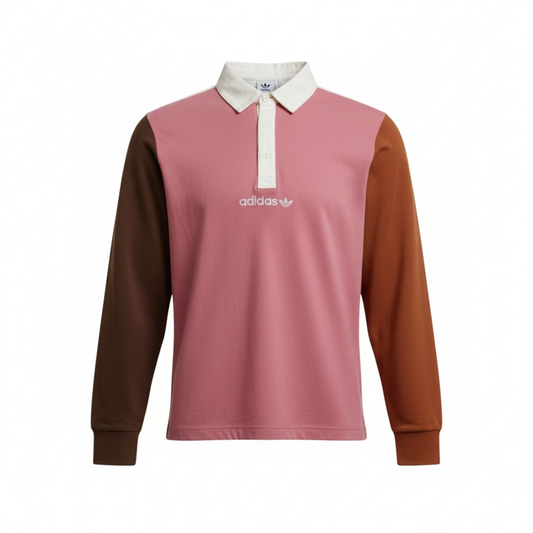 Adidas Women’s Long Sleeve Polo Top –