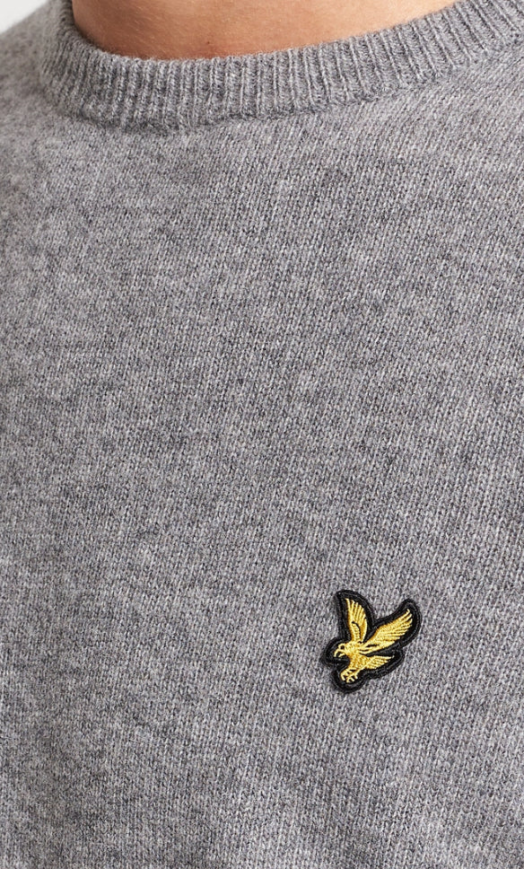 Lyle & Scott Lambswool Blend Crew Neck Jumper