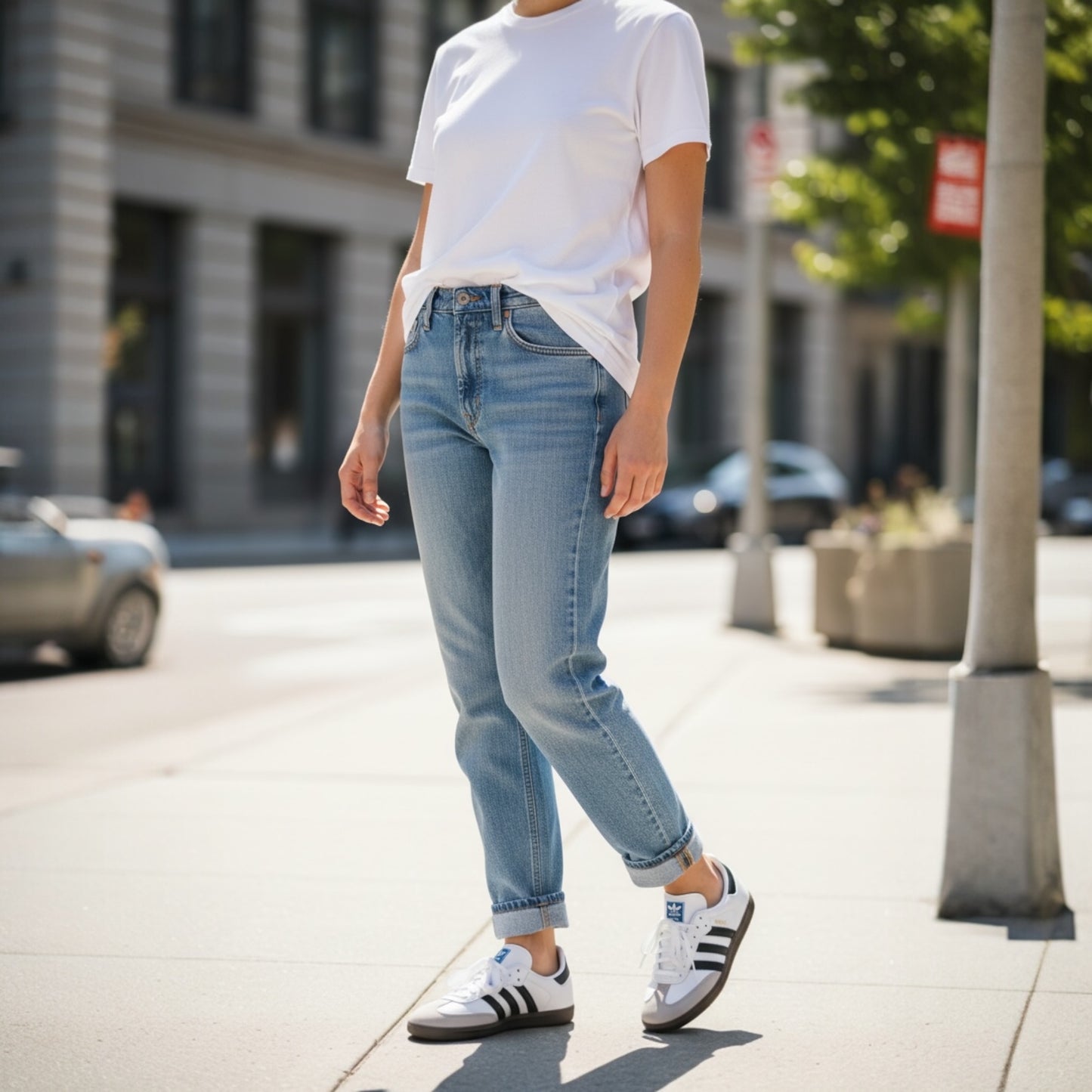 Adidas Samba OG WHT B75806
