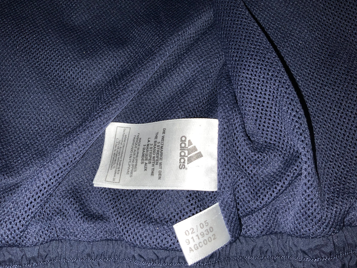 Adidas Vintage Colour Block Track Jacket – 2005