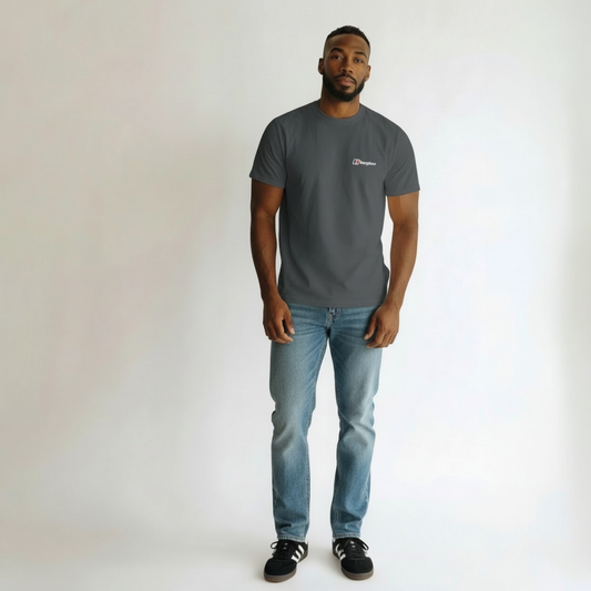 Berghaus Pinnacle T-shirt dark grey.