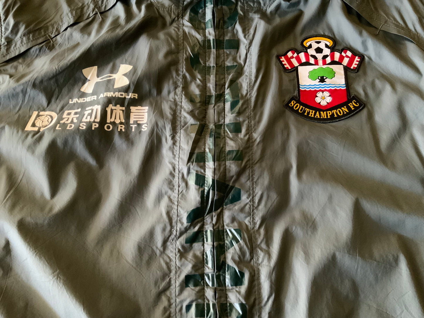 Under Armour Vintage 2019 Southampton FC Staff-Issue Training Jacket – DW / Dave Watson
