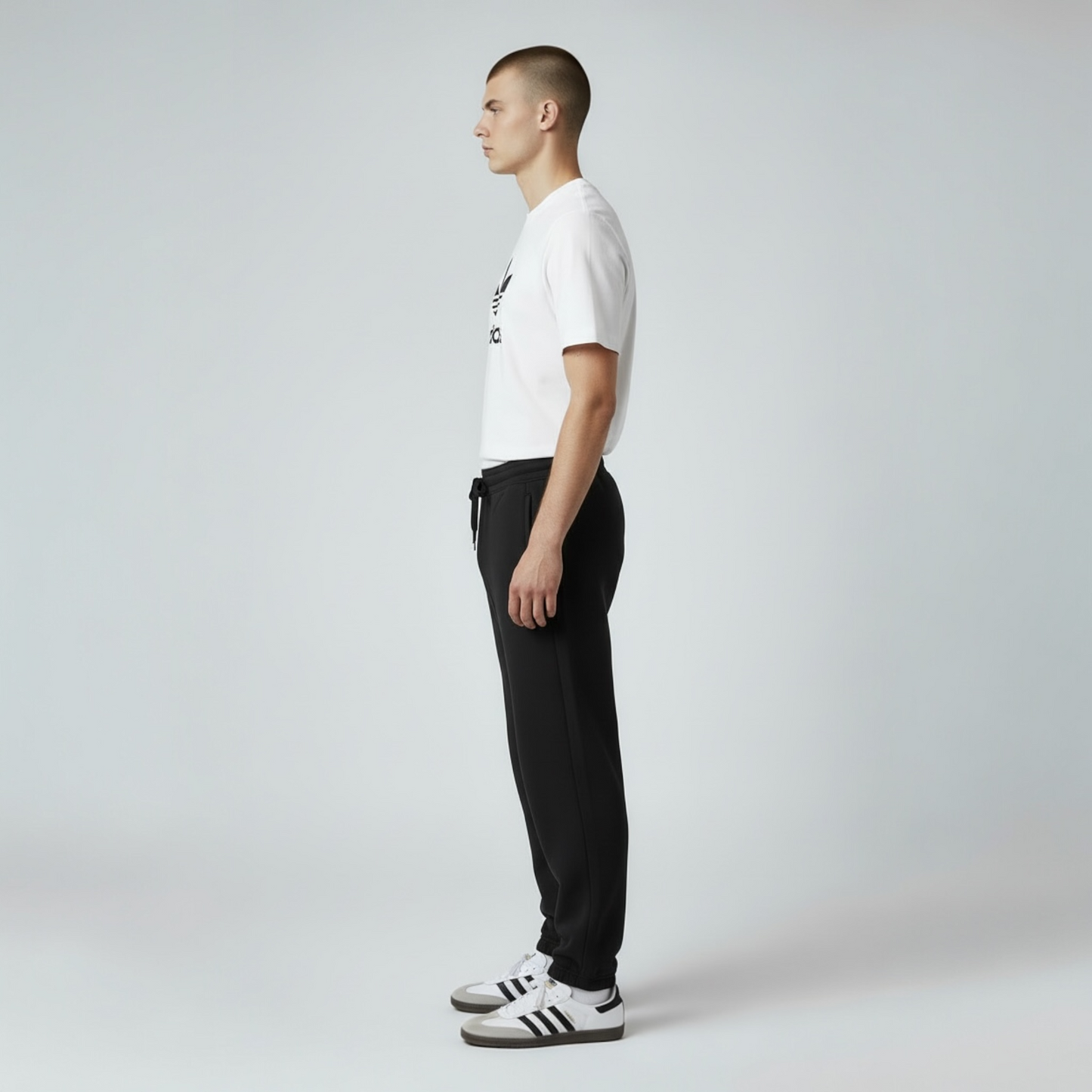 adidas Originals Men's Trefoil Fleece Joggers -  Heather