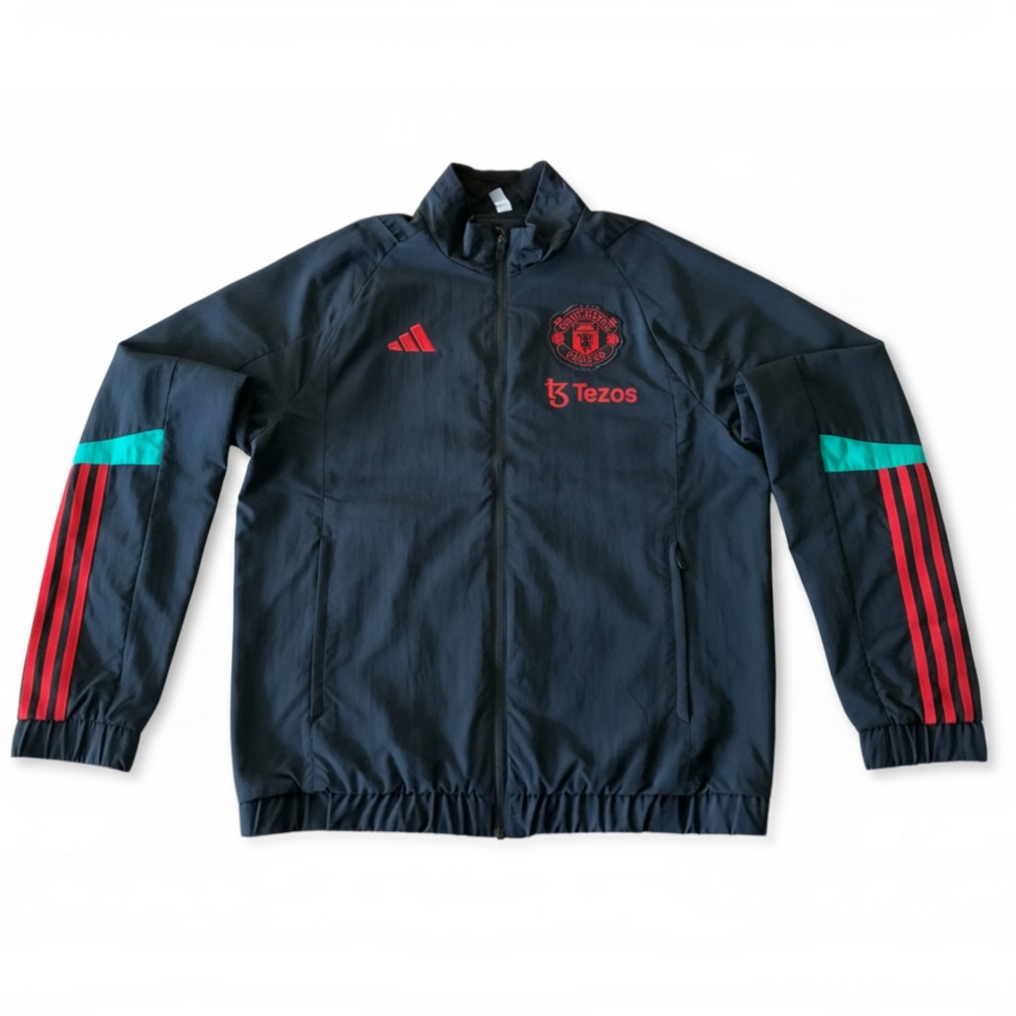 Adidas Manchester United 2023 Training Jacket – Black/Red