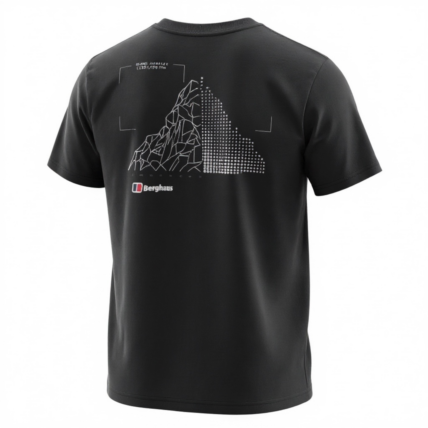 Berghaus Black Coordinates T-Shirt – A Refined Cotton Essential