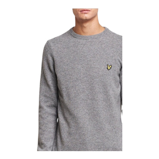 Lyle & Scott Lambswool Blend Crew Neck Jumper