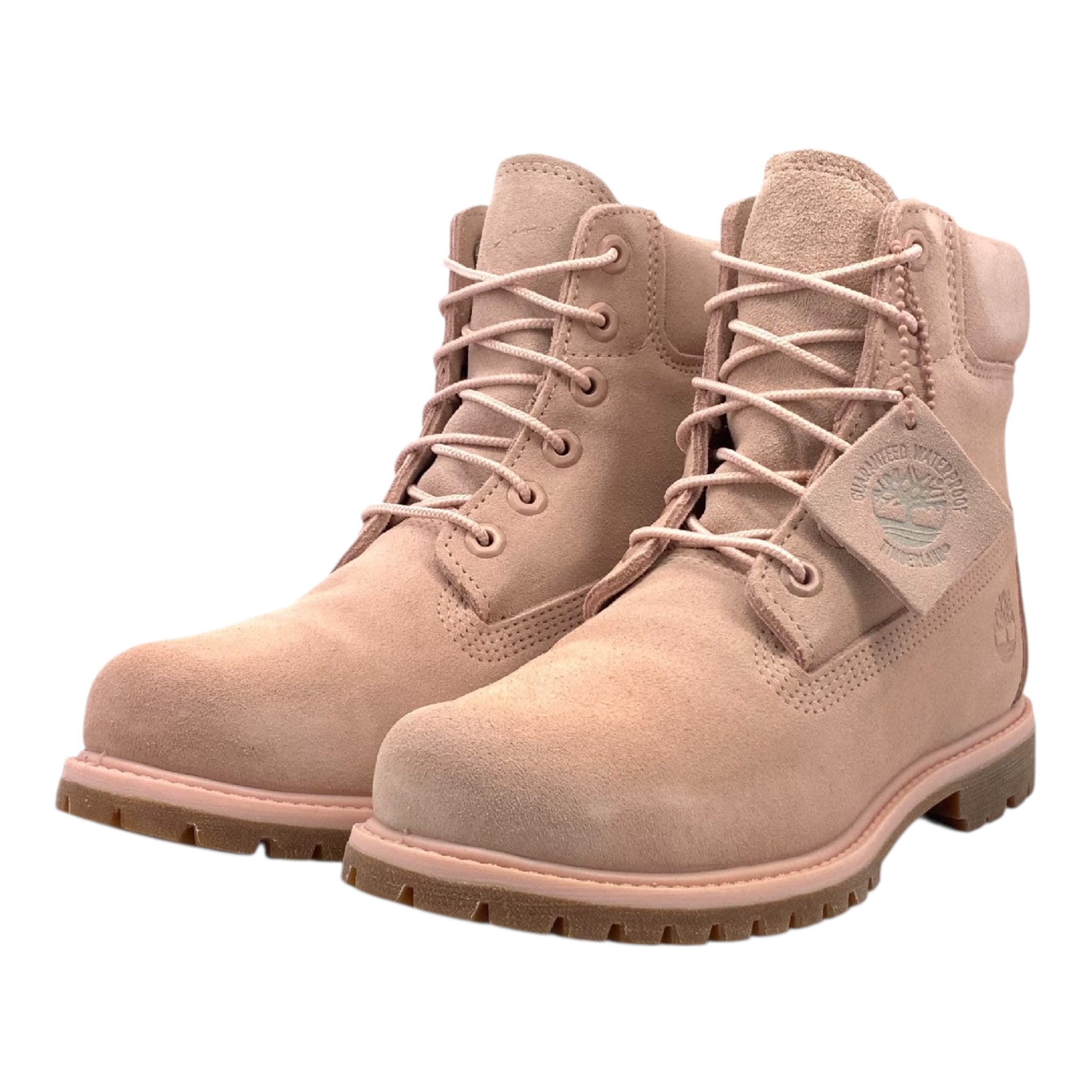 Timberland Women's Premium pink suede 6-Inch last pair