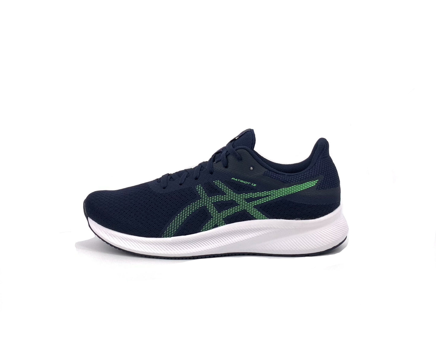 ASICS PATRIOT 13 Men's Running Shoes, Midnight/New Leaf,